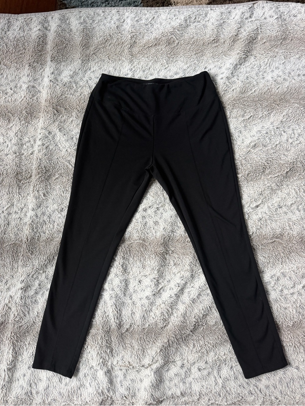 Apt. 9 Black Ponte Knit Slim Leg Pants